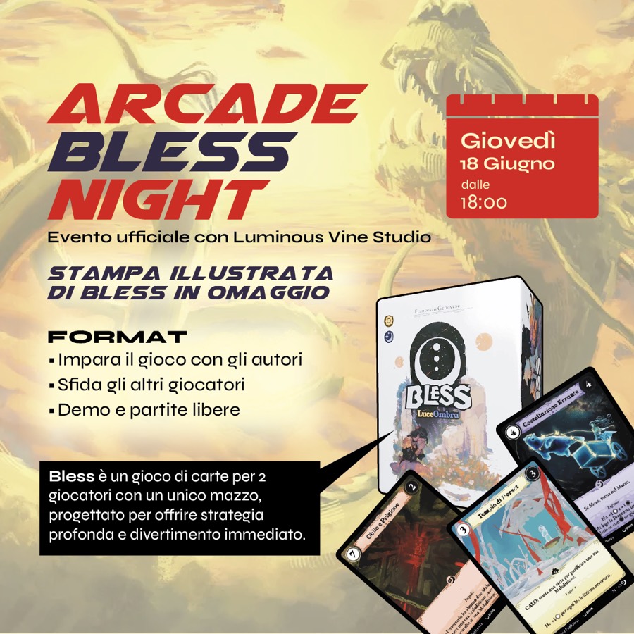 Locandina Arcade Bless Night