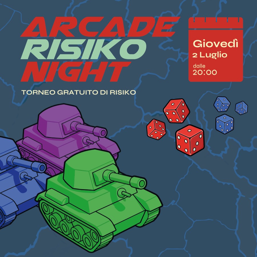 Locandina Arcade Risiko Night